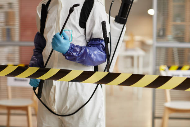 Professional Biohazard Cleanup technician working in Wellsville, UT